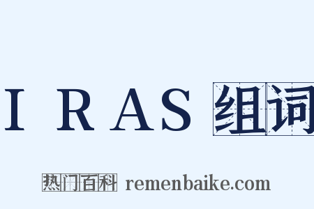 IRAS组词是什么意思的图片